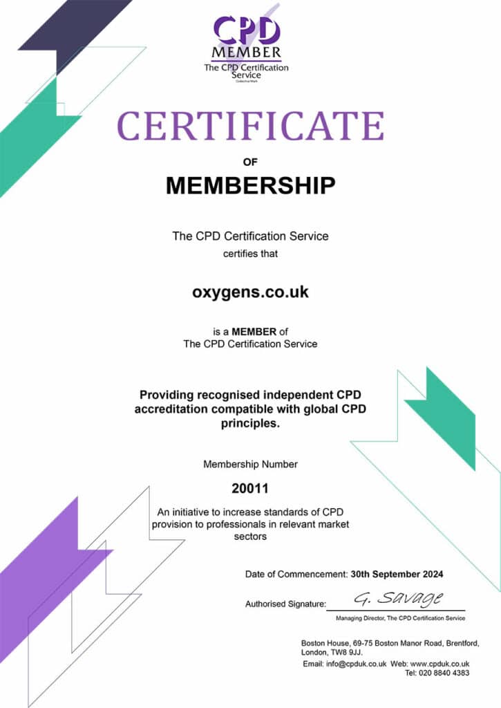 CPD Membership Certificate