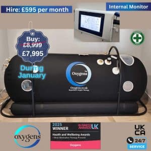 Lie Down PRO Chamber: The Ultimate Experience TOUCH SCREEN | LCD MONITOR | 1.5 ATA