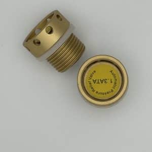 Brass Threaded Blank / Plug (Vented Type)