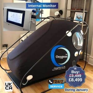 Vigour PRO Sit Up Portable Hyperbaric Oxygen Therapy HBOT Inflatable Chamber