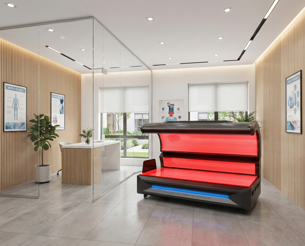 Full-Body Red Light Beds for Luxury Winter Wellness