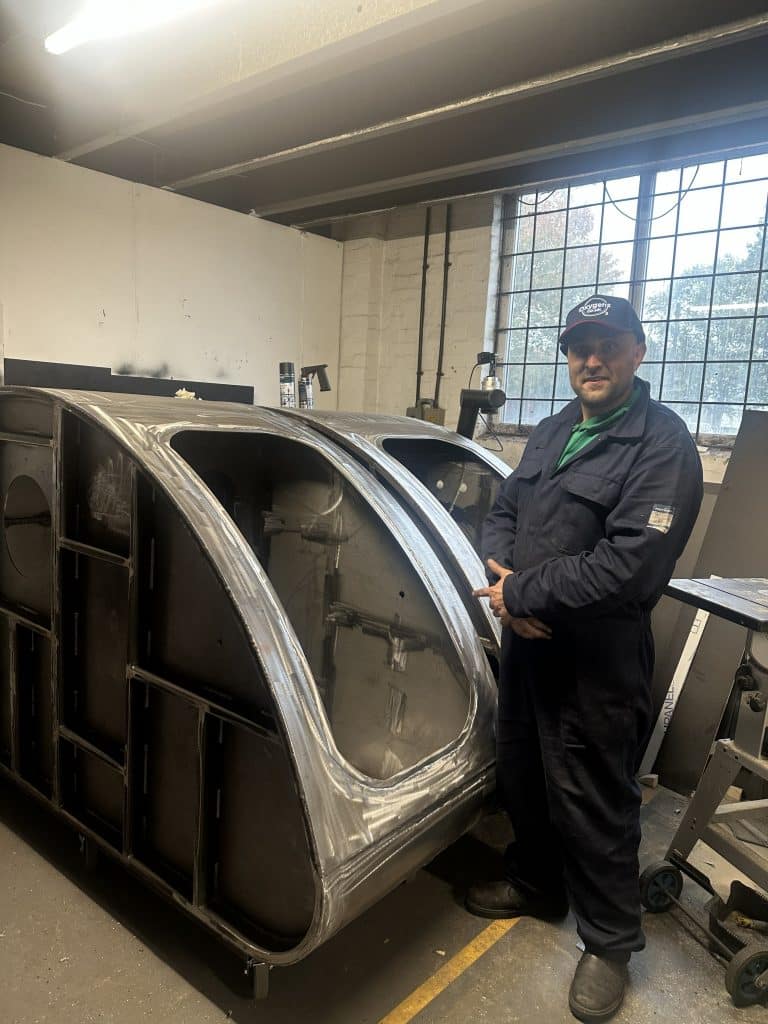 Hard shell hyperbaric chamber made in UK