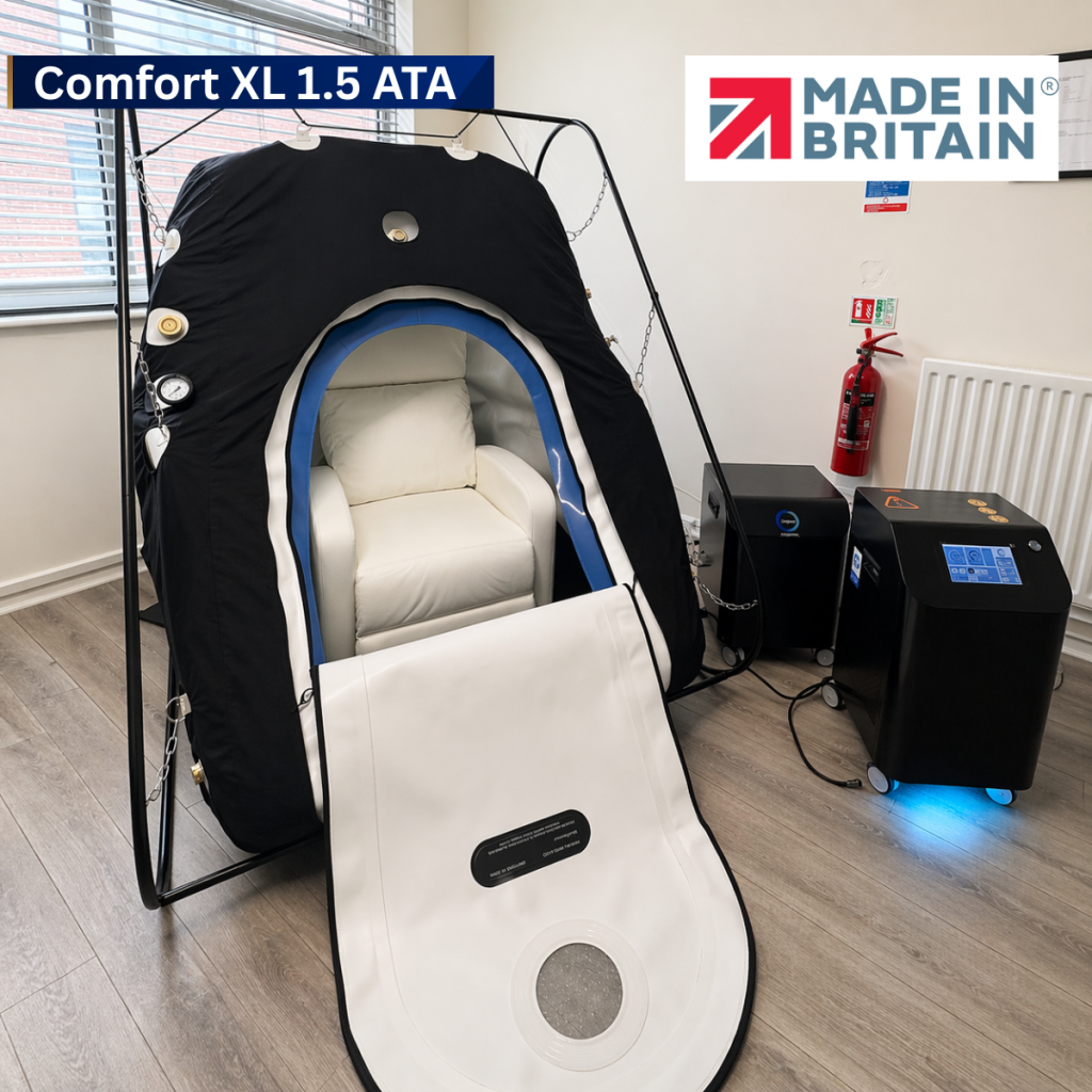 extra large hyperbaric chamber with chair