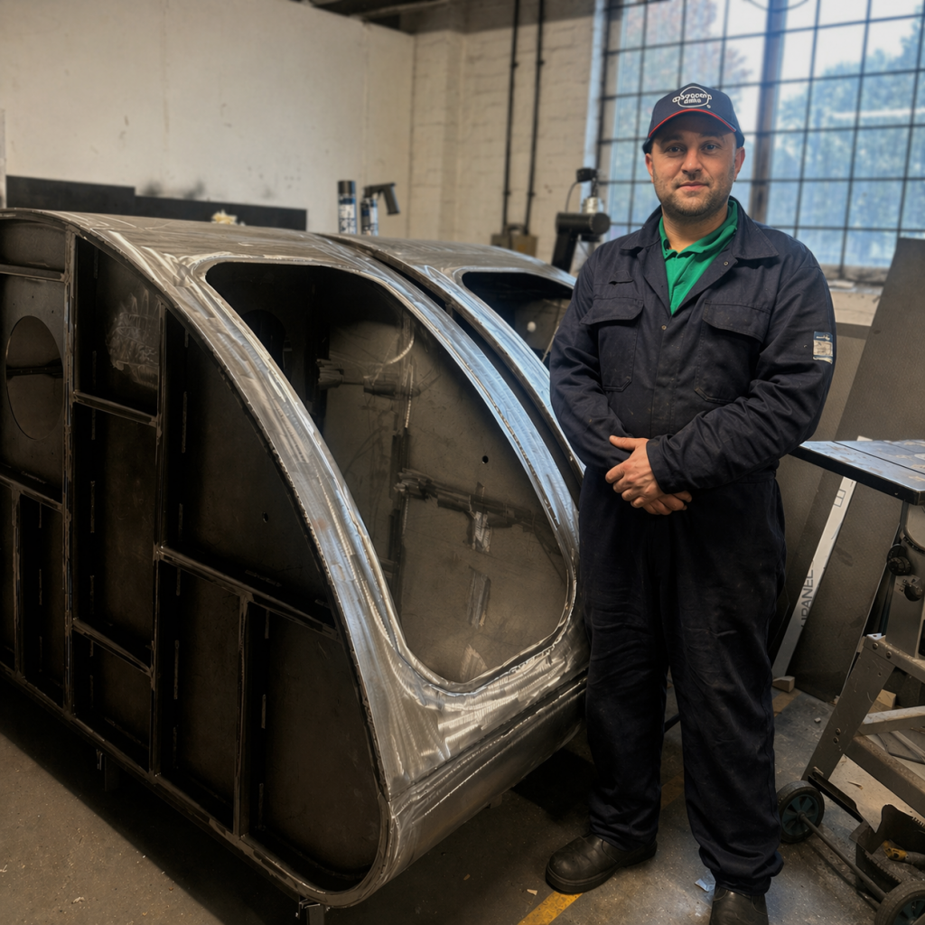 Coded welding at Oxygens hyperbaric chamber