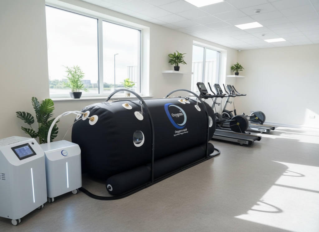 Hyperbaric chamber lie down 1.5 ATA