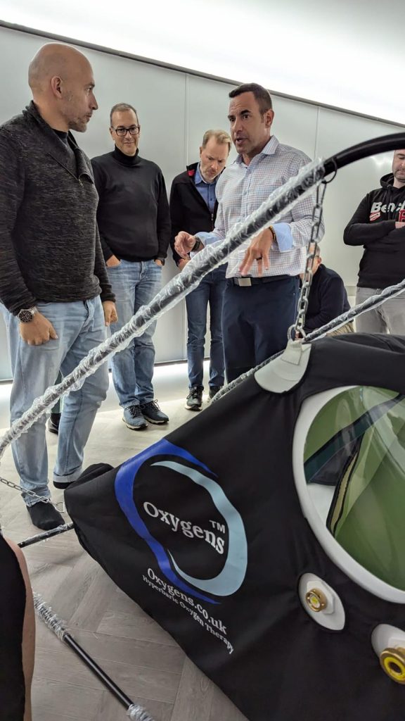 Dr Sonners chooses Oxygens.co.uk chambers for his expert training