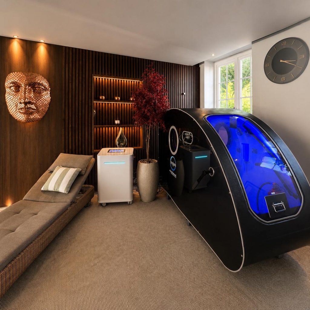 2.0 ATA Hyperbaric chamber made in uk installed in home