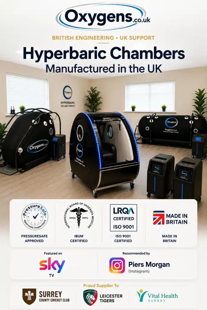 hyperbaric oxygen chambers made in the UK for sale and hire