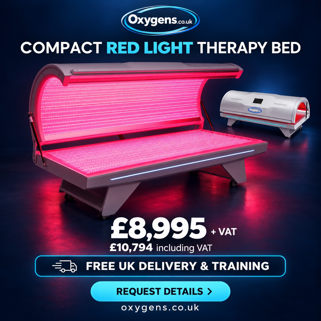 Red light therapy bed for home or business uk special offer